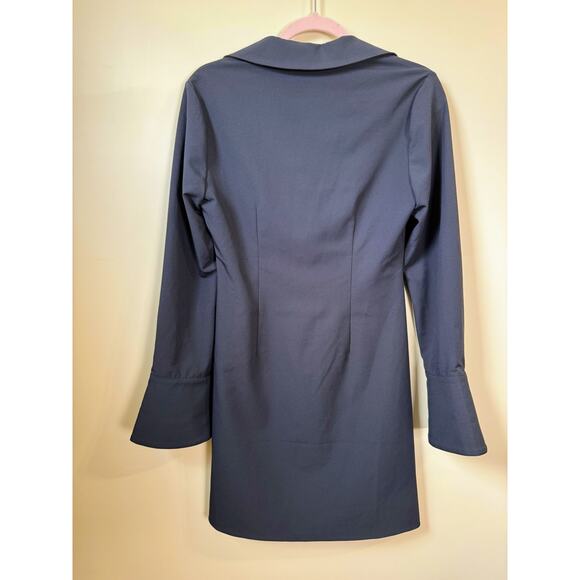 NEW NWT Cinq a Sept McKenna Mini Dress Navy Blue Size 4 - Picture 6 of 6